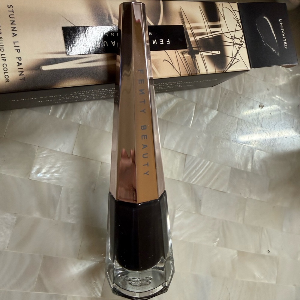 Fenty Beauty Uninvited Black Lip Color